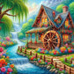 5D DIY Village House Diamond Painting