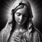 Virgin Maria diamond painting