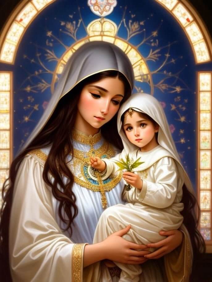 Virgin Mary Full Round / Square Religion Diamond Painting