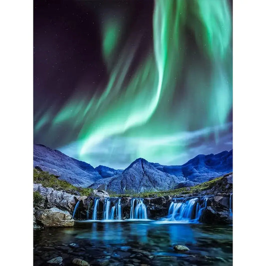 Waterfall View Diamond painting