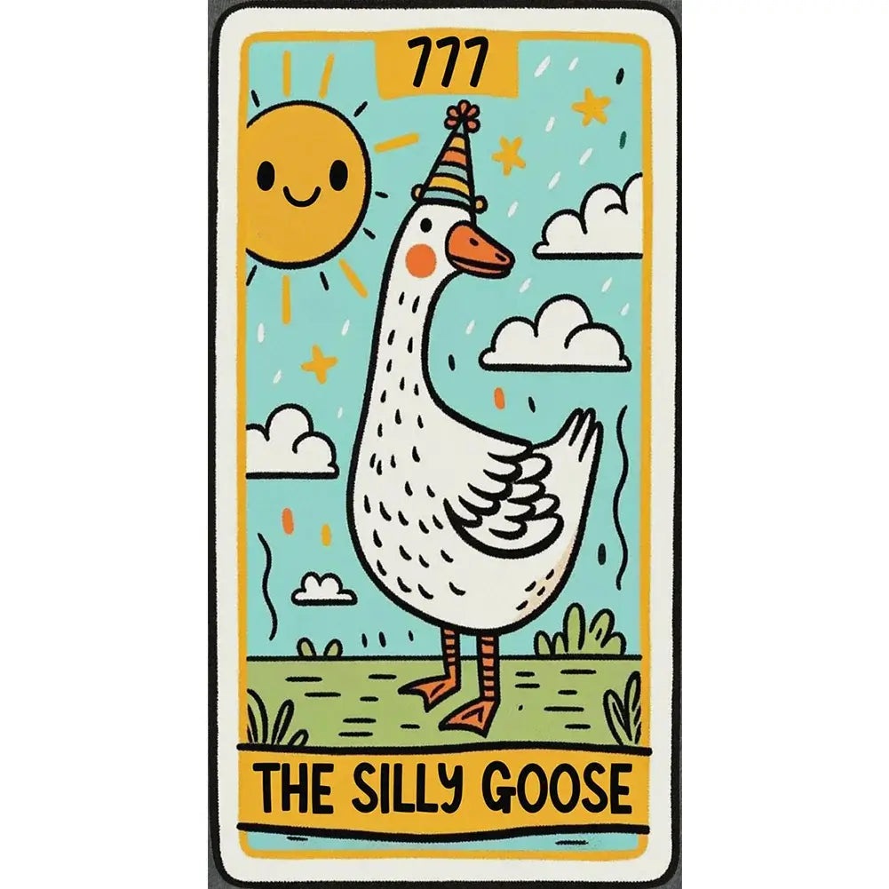 The Silly Goose 11ct Stamped Cross Stitch Kit 