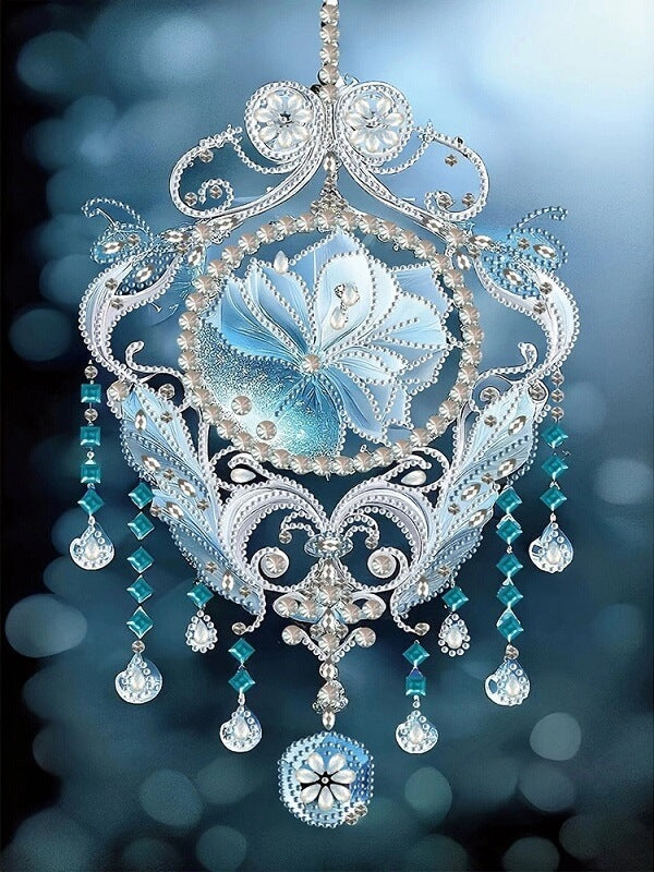 DIY Wind Chime Crystal Rhinestone Diamond Painting Kit