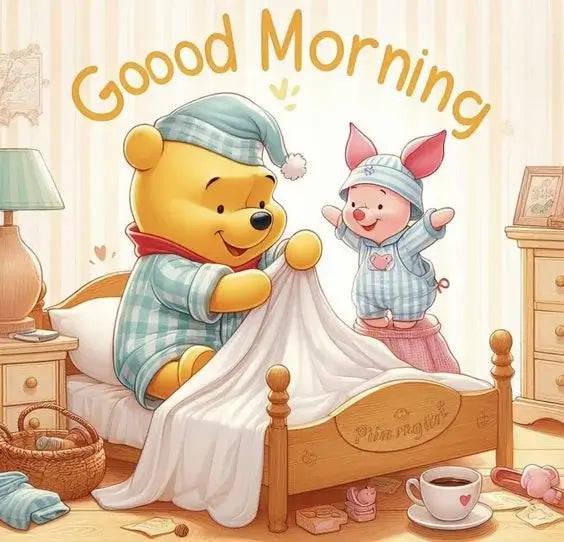 Winnie The Pooh Good Morning Diamond Art