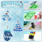 Winter Diamond Painting Earring DIY Steps Tutorial