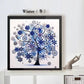 winter tree crystal rhinestone diamond painting