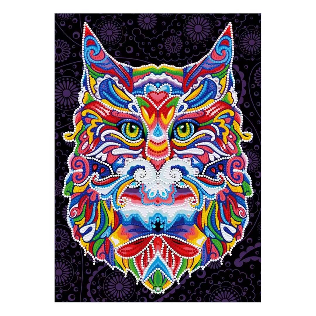 Luminous Diamond Painting - Crystal Rhinestone - Wolf A