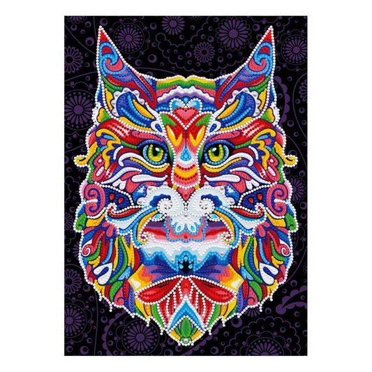 Luminous Diamond Painting - Crystal Rhinestone - Wolf A