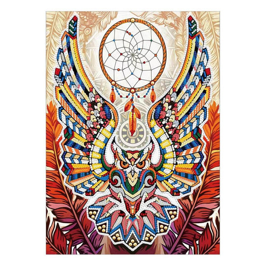 Luminous Diamond Painting - Crystal Rhinestone - Wolf