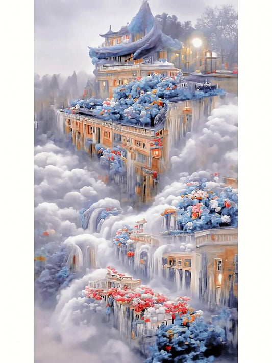 wonderland castle diamond painting kit