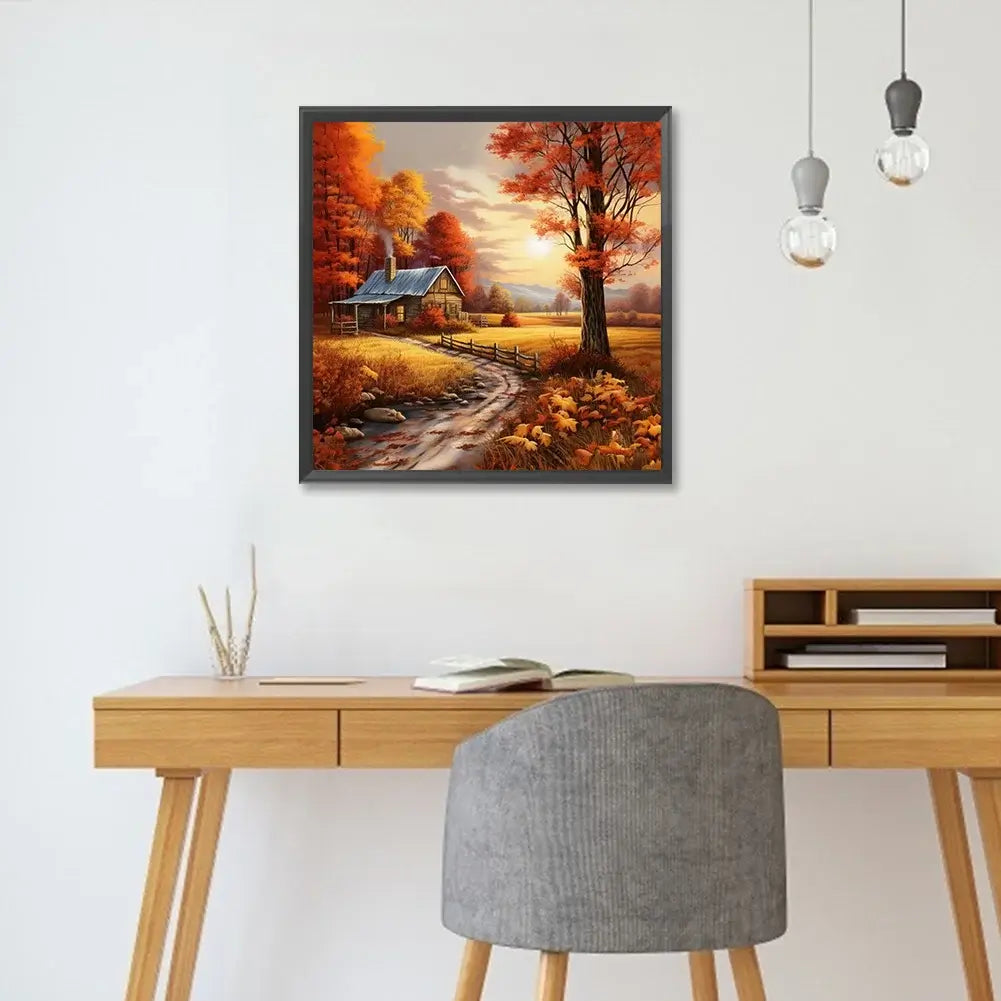 Woodland House 5D DIY Diamond Painting Kit