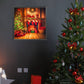 Xmas Fireplace 5D Diamond Painting Kit