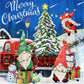 5D Diamond Painting Kit - Full Round / Square - Xmas Snow Day A