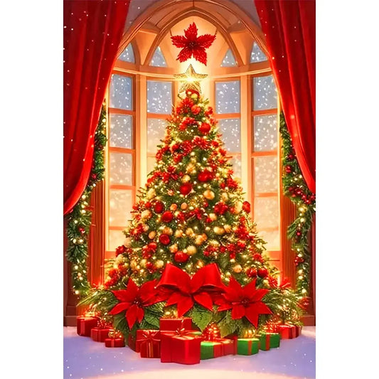 Xmas Tree and Gifts 5D DIY Diamond Painting