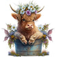 5D DIY Diamond Painting - Full Round / Square - Yak In Bucket